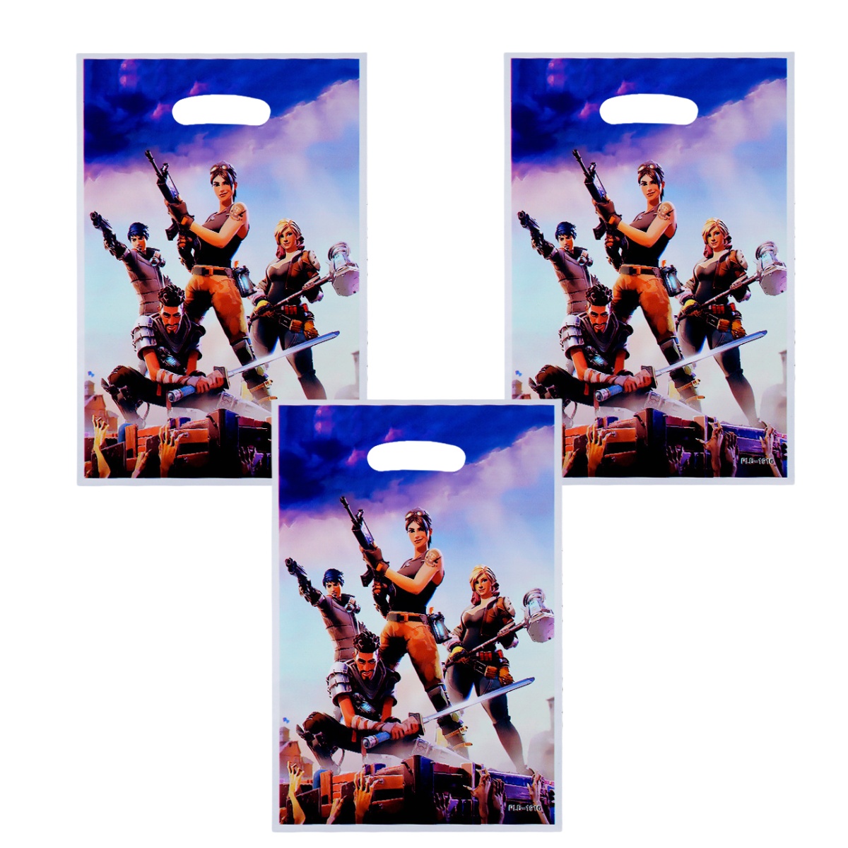 Party Games Animals - Sacs cadeaux Fortnite pour fête d'anniversaire,