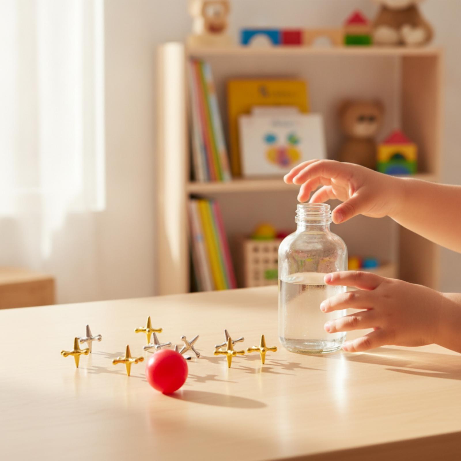 Party Games Easy Kids - Jeu de Jacks en métal classique