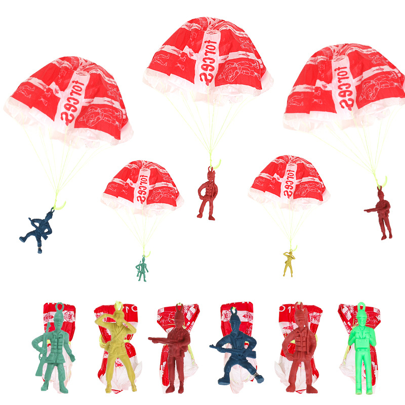Party Games Quiz - Parachute éjectant en plastique pour enfant,