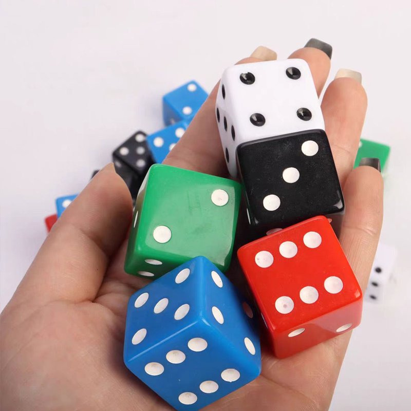 Cubes de dés carrés D6 25MM av - Party Games Animals avis et prix