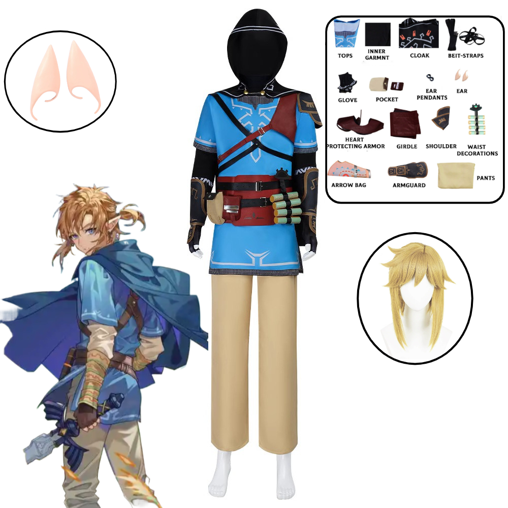 Costume de cosplay Link, jeu T - Kids Party Games avis et prix