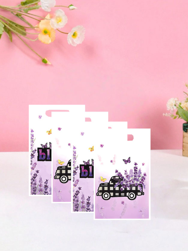 Sacs cadeaux violets avec moti - Party Games At Wedding avis et prix