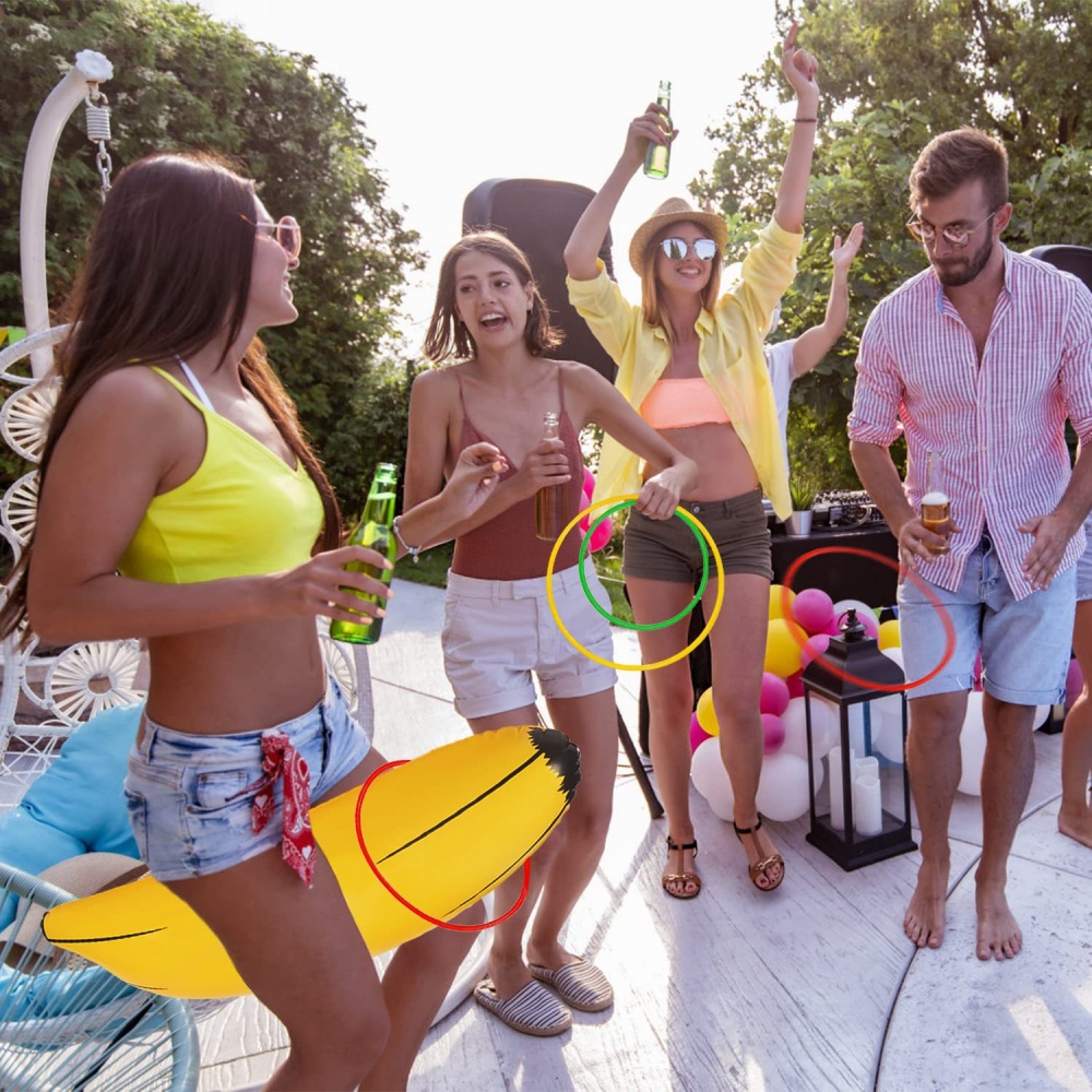 Anneau de virole banane gonfla - Party Games Bachelorette avis et prix