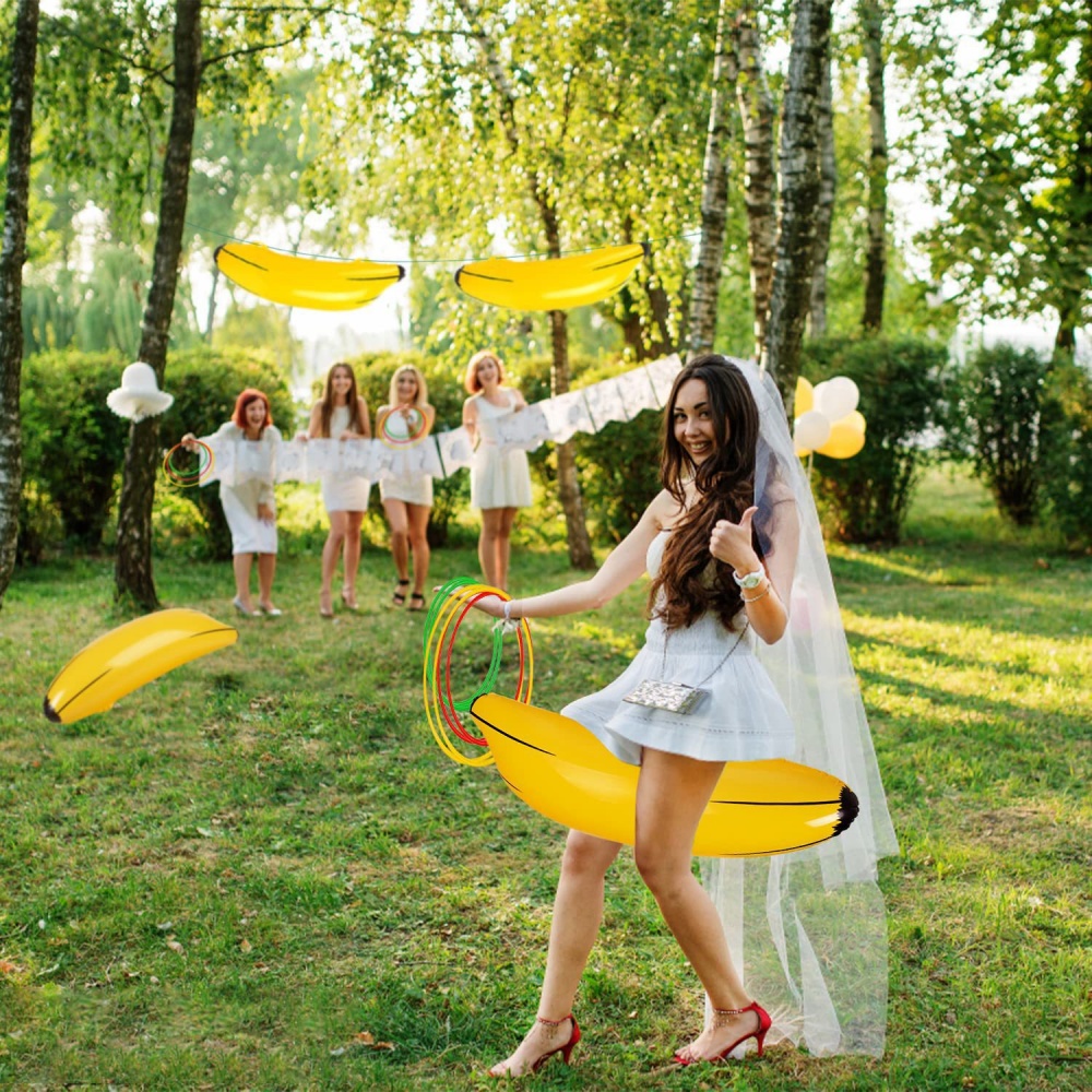 Anneau de virole banane gonfla - Party Games Bachelorette avis et prix