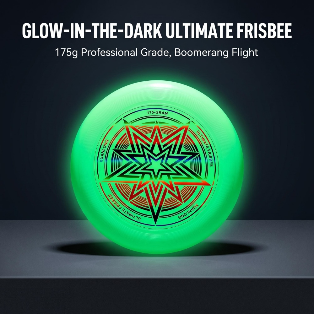 Frisbee qui brille dans le noi - Frisbee Freestyle Disc avis et prix