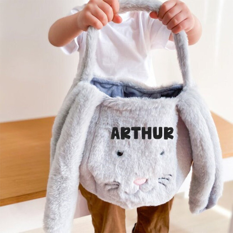 Sac de lapin moelleux avec nom - Party Games Name avis et prix