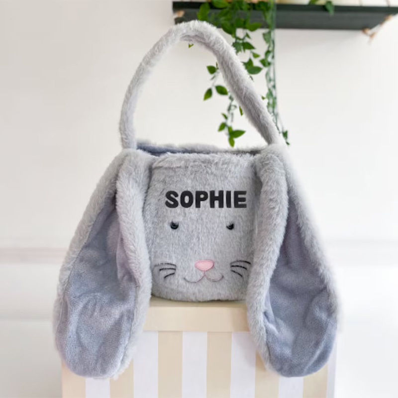 Sac de lapin moelleux avec nom - Party Games Name avis et prix